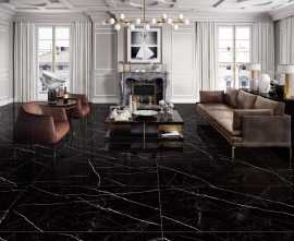 Керамогранит Nero Marquina Laparet