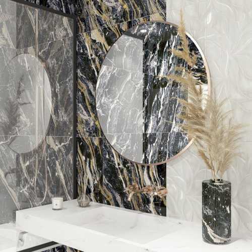 Плитка Levanto Nero Eletto Ceramica