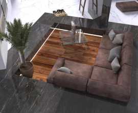 Керамогранит Marquina Coffe High Tile Kraft