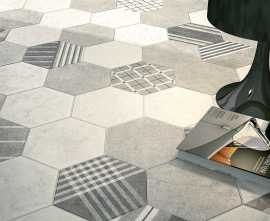 Керамогранит Hexatile Cement Equipe