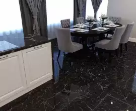 Керамогранит Black Marble Cube Ceramica