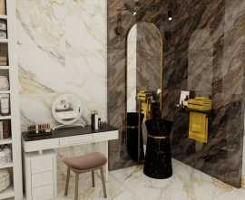 Керамогранит Hong Kong Marble Zibo Fusure