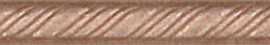 Бордюр Kerama Marazzi 196 Коричневый карандаш косичка 20*1.5