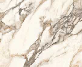 Керамогранит Laparet Calacatta Bronze белый полированный 60х60
