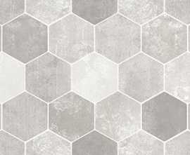 LB-Ceramics 1064-0294 Гексацемент декор серая 20х60