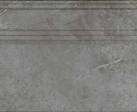 Kerama Marazzi FME031R Плинтус Риальто серый тёмный глянцевый обрезной 20x40x1,6