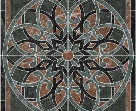 Декор Kerama Marazzi ID110 Риальто наборный лаппатированный 120x120