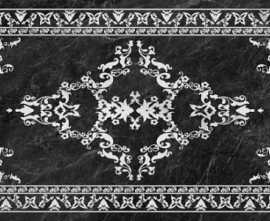 Kerama Marazzi SG592702R Риальто серый тёмный декорированный лапатированный 119.5x238.5