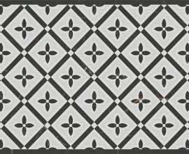 Kerama Marazzi HGD/A484/35006 Декор Келуш 5 черно-белый 14х34