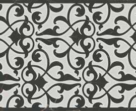 Kerama Marazzi HGD/A481/35006 Декор Келуш 2 черно-белый 14х34