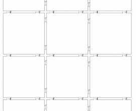 Плитка Kerama Marazzi 1230T Конфетти белый полотно 30*40 из 12 частей 9,9х9,9