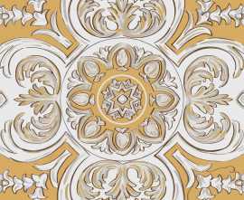 Kerama Marazzi HGD/B510/SG9174 Декор Алмаш центр желтый 30х30
