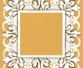 Kerama Marazzi HGD/B525/TOB001 Декор Алмаш желтый глянцевый 9,8х9,8