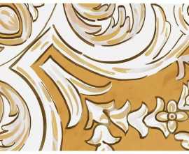 Kerama Marazzi HGD/B514/35000 Декор Алмаш 3 желтый глянцевый 14х34
