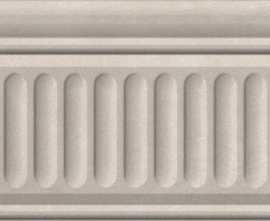Бордюр Kerama Marazzi 19032/3F Александрия светлый структурированный 20x9,9