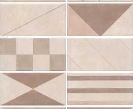 Плитка Kerama Marazzi 19034 Александрия светлый микс 20х9,9