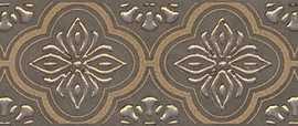 Бордюр Kerama Marazzi AD/B293/5265 Марчиана золото 20х3,6