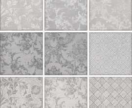 Плитка Kerama Marazzi 5266 Марчиана микс серый 20х20