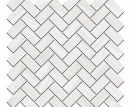 Kerama Marazzi SG190/007T Декор Контарини белый мозаичный 31,5x30x0,9