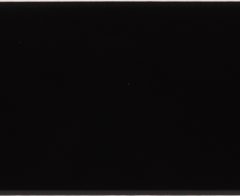 Плитка Equipe 28438 Costa Nova Black Glossy 5x20