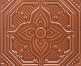 Декор Kerama Marazzi SSA005 Салинас оранжевый 15x15