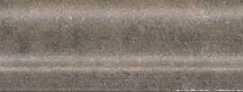 Бордюр Kerama Marazzi BLD017 Багет Виченца коричневый темный 15x3