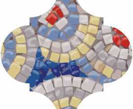 Декор Kerama Marazzi OP/A172/65000 Арабески Майолика Гауди 6.5x6.5