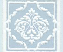 Декоративная вставка Kerama Marazzi AD/B327/SG1545 Петергоф голубой 7,7х7,7