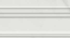 Бордюр Kerama Marazzi BLB038 Алькала белый багет 20x5