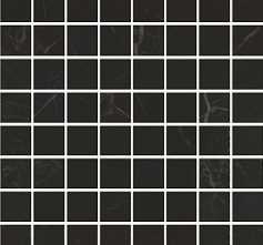 Декор Kerama Marazzi MM7204 Алькала черный мозаичный 50x20