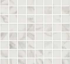 Декор Kerama Marazzi MM7203 Алькала белый мозаичный 50x20