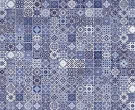 Плитка Cersanit HAG041D Hammam рельеф голубой 20x44