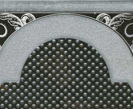 Kerama Marazzi HGD/B266/16072 Фрагонар чёрный декор 7.4*15