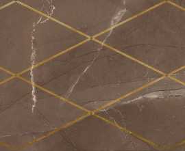 LB-Ceramics 1664-0147 Миланезе дизайн Декор Римский марроне 20х60