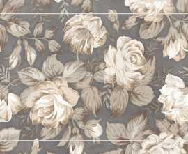 Панно LB-Ceramics 1608-0116 Fiori Grigio Панно цветы 60х80