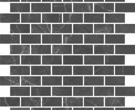 Декор Kerama Marazzi MM13106 Буонарроти серый темный мозаичный 32*30