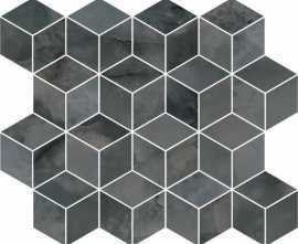 Декор Kerama Marazzi T017/14024 Джардини серый темный мозаичный 45*37.5