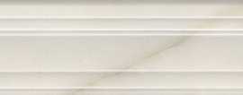 Бордюр Kerama Marazzi BLF001R Багет Греппи белый 40*7.3