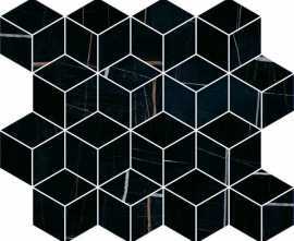 Декор Kerama Marazzi T017/14026 Греппи черный мозаичный 45*37.5