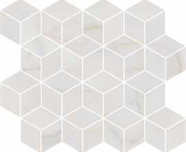 Декор Kerama Marazzi T017/14003 Греппи белый мозаичный 45*37.5