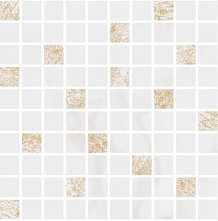 Декор Kerama Marazzi MM12112 Астория белый мозаичный 25x75