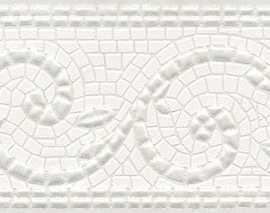 Бордюр Kerama Marazzi HGD/A127/12103R Борсари орнамент обрезной 25х8