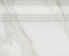 Kerama Marazzi FME002R Плинтус Прадо белый обрезной 20x40