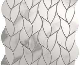 Мозаика FAP Ceramiche fQMR Carrara Superiore Leaves Mosaico 25.9x30.9