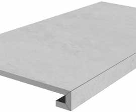 Kerama Marazzi SG850290R/GCF Ступень клееная Монте Тиберио серый матовый 33x80x0,9