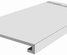 Kerama Marazzi SG849990R/GCF Ступень клееная Монте Тиберио белый матовый 33x80x0,9
