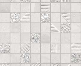 Декор Ibero CROMAT ONE White 2.5x2.5 30x30 (нарезка)