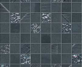 Декор Ibero CROMAT ONE Navy 2.5x2.5 30x30 (нарезка)