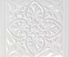 Декор Monopole Armonia A Blanco 15x15