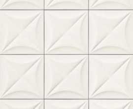 Керамогранит Marca Corona E063 4D Flower White 20x20